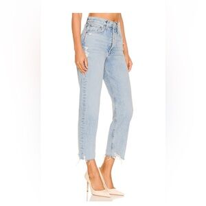 Agolde 90s Crop in Nerve